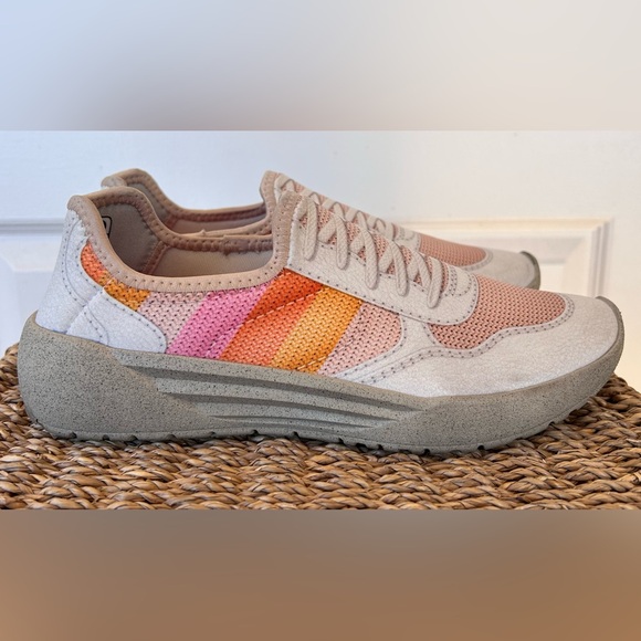 PSUDO Women’s Court Colorblock Washable‎ Sneakers Size 7 - Picture 3 of 9